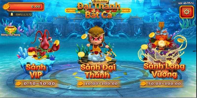 Đại thánh bắn cá là tựa game nổi tiếng của sân chơi