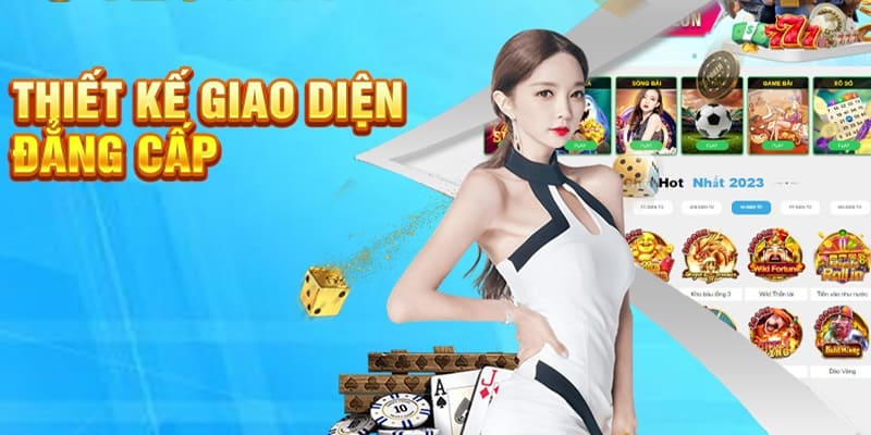 Giao diện sân chơi rất thu hút người dùng