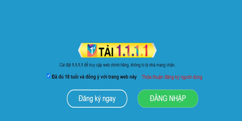 Nhấp “Đăng ký ngay” để hoàn tất 