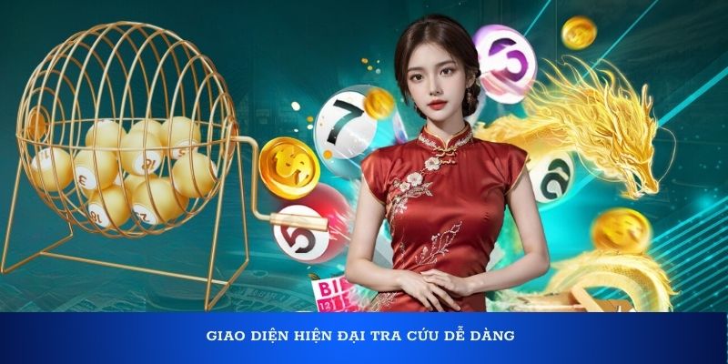 Giao diện hiện đại tra cứu dễ dàng