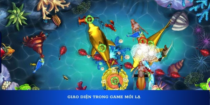 Giao diện trong game mới lạ